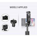Wholesale Heavy Duty 3 in 1 Aluminum Wireless Bluetooth Extendable Selfie Stick with Tripod Stand (White)